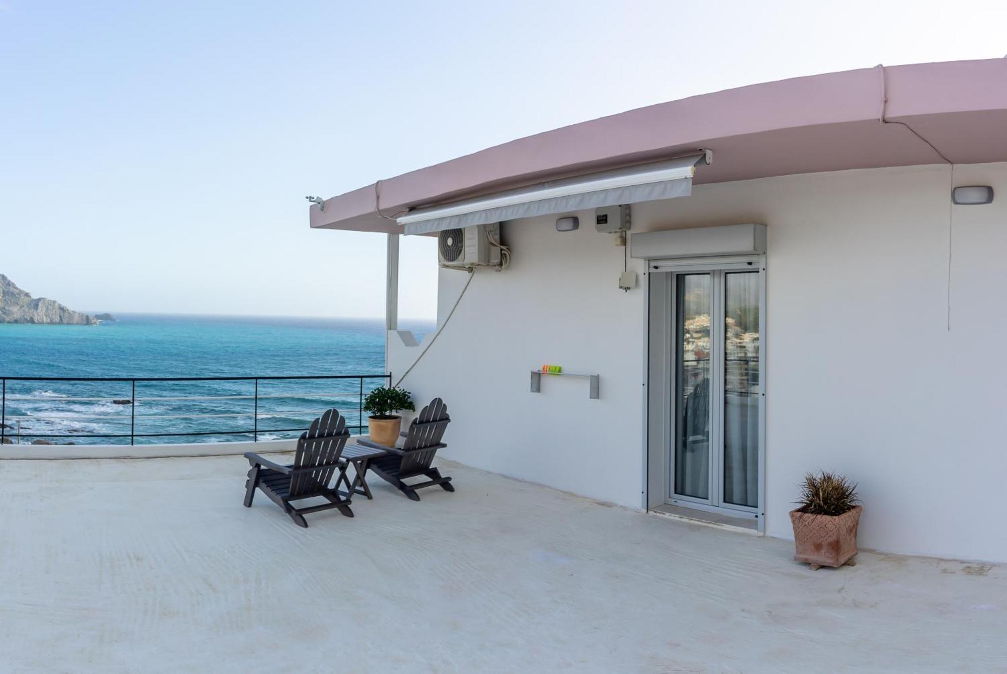 Plakias Penthouse Apt الغرفة الصورة