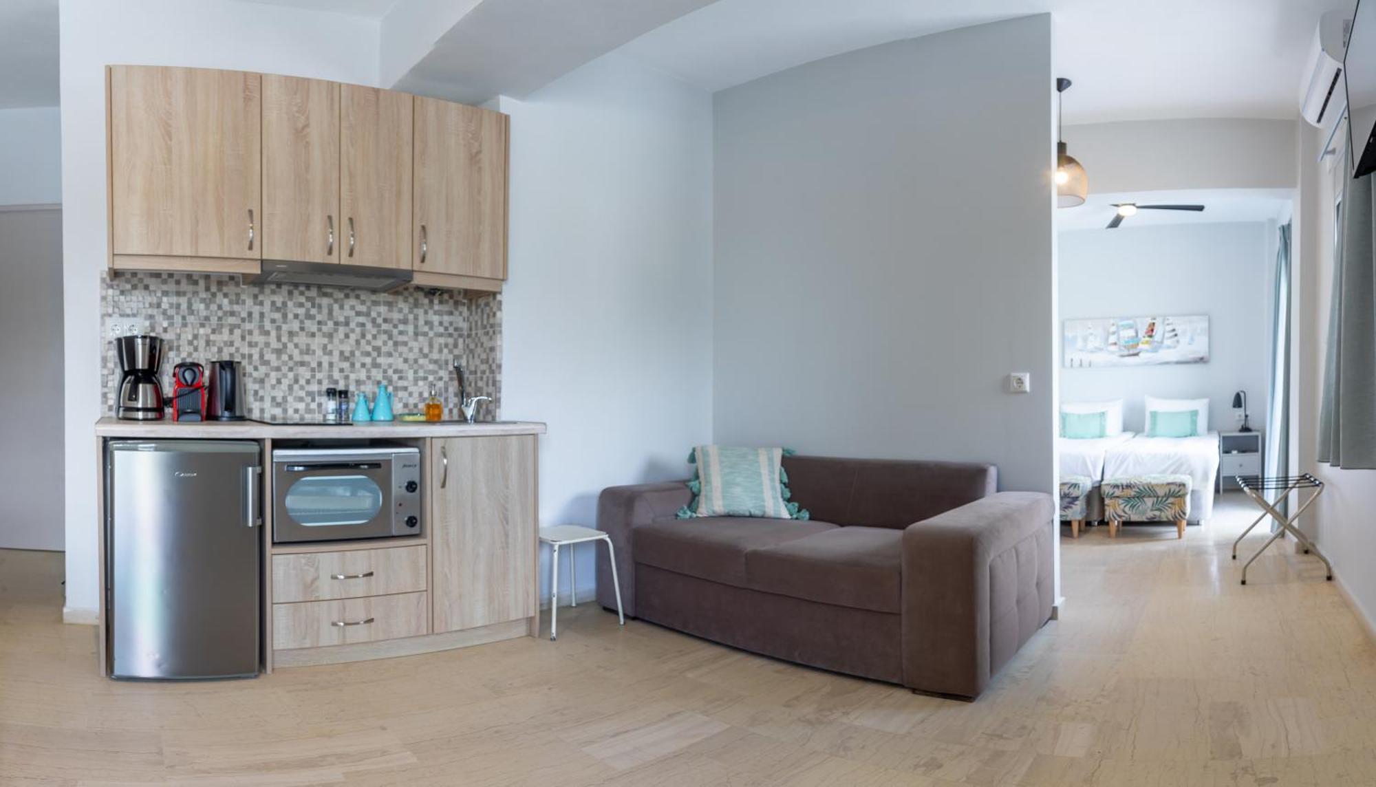 Plakias Penthouse Apt الغرفة الصورة