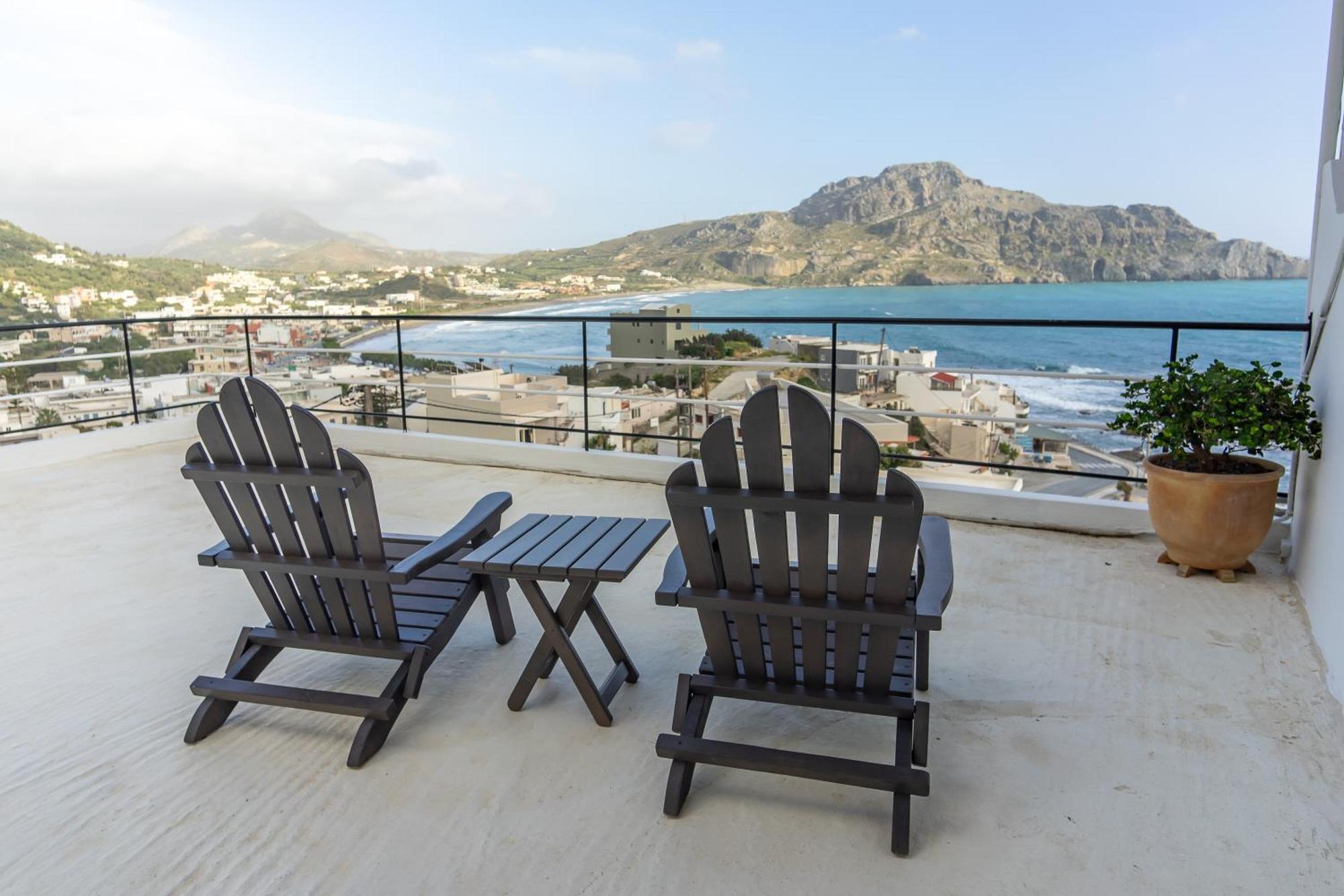Plakias Penthouse Apt الغرفة الصورة